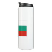 Flagge Bulgariens Thermosbecher (Nach rechts gedreht)