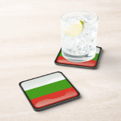 Flagge Bulgariens Untersetzer (Rechte Seite)