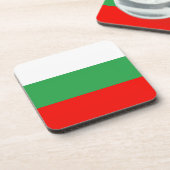 Flagge Bulgariens Untersetzer (Linke Seite)