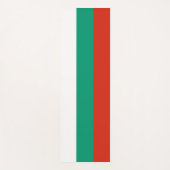 Flagge Bulgariens Yogamatte (Vorderseite)