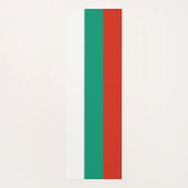 Flagge Bulgariens Yogamatte (Rückseite)