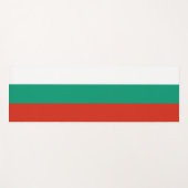 Flagge Bulgariens Yogamatte (Vorderseite (Horizontal))