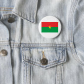 Flagge Burkina Faso Button (Beispiel)