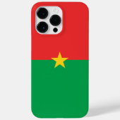 Flagge Burkina Faso Case-Mate iPhone Hülle (Rückseite)