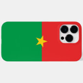 Flagge Burkina Faso Case-Mate iPhone Hülle (Rückseite (Horizontal))