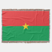 Flagge Burkina Faso Decke (Vorderseite)