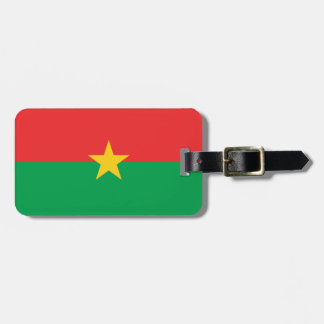 Flagge Burkina Faso Easy ID Persönliche Gepäckanhänger