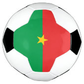 Flagge Burkina Faso Fußball (Gedreht)