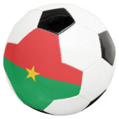 Flagge Burkina Faso Fußball (Dreiviertel)