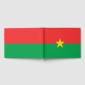 Flagge Burkina Faso Gästebuch (Voll)