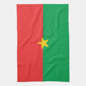 Flagge Burkina Faso Geschirrtuch (Vertikal)