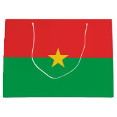 Flagge Burkina Faso Große Geschenktüte (Vorderseite)