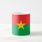 Flagge Burkina Faso Kaffeetasse (Mittel)