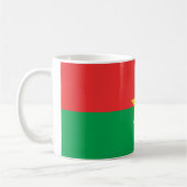 Flagge Burkina Faso Kaffeetasse (Links)
