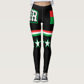Flagge Burkina Faso Leggings (Vorderseite)