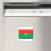 Flagge Burkina Faso Magnet (In Situ (Geschirrspüler))