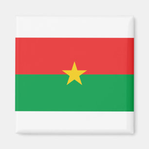 Flagge Burkina Faso Magnet