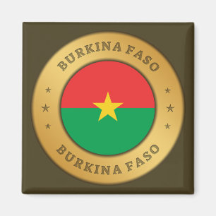 Flagge Burkina Faso Magnet