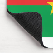 Flagge Burkina Faso Mousepad (Ecke)