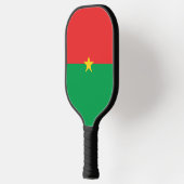 Flagge Burkina Faso Pickleball Schläger (Links)