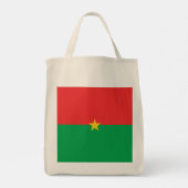 Flagge Burkina Faso Tragetasche (Rückseite)