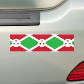 Flagge Burundis Autoaufkleber (Auf Auto)