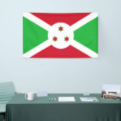 Flagge Burundis Banner (Messeveranstaltung)