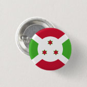 Flagge Burundis Button (Vorne & Hinten)