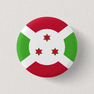 Flagge Burundis Button