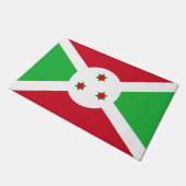 Flagge Burundis Fußmatte (Schrägansicht)