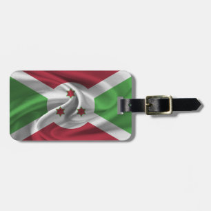 Flagge Burundis Gepäckanhänger