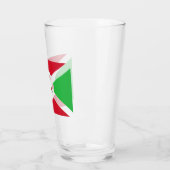 Flagge Burundis Glas (Links)