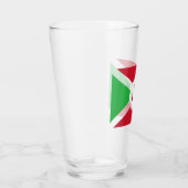 Flagge Burundis Glas (Rechts)
