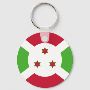 Flagge Burundis Schlüsselanhänger
