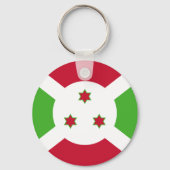 Flagge Burundis Schlüsselanhänger (Rückseite)