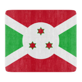Flagge Burundis Schneidebrett