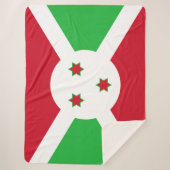 Flagge Burundis Sherpadecke (Vorderseite)