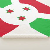 Flagge Burundis Sherpadecke (3/4)