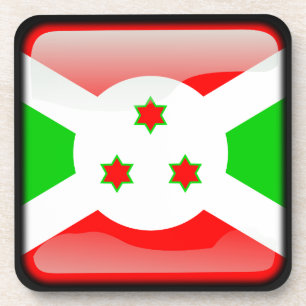 Flagge Burundis Untersetzer