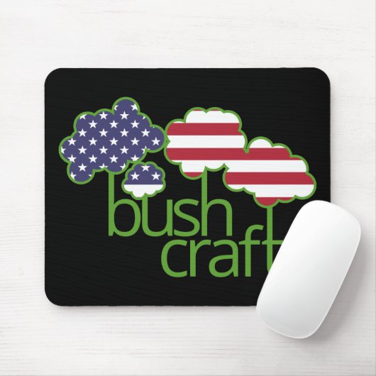 Flagge Bushcraft USA Mousepad (Mit Mouse)
