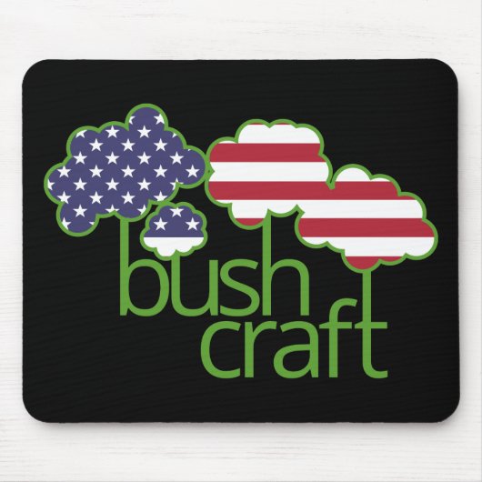 Flagge Bushcraft USA Mousepad (Vorne)