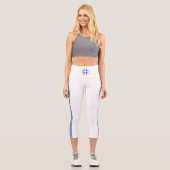 Flagge Capri Leggings (Vorderseite)