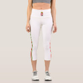 Flagge Capri Leggings (Vorderseite)