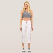 Flagge Capri Leggings (Vorderseite)