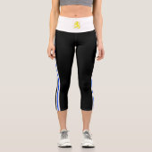 Flagge Capri Leggings (Vorderseite)