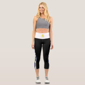 Flagge Capri Leggings (Vorderseite)