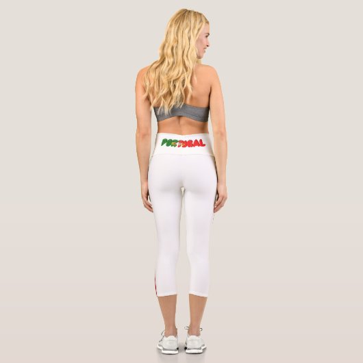 Flagge Capri Leggings (Rückseite)