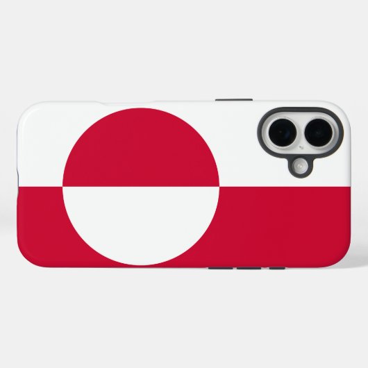 Flagge Case-Mate iPhone Hülle (Rückseite (Horizontal))