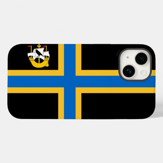 Flagge Case-Mate iPhone Hülle (Rückseite (Horizontal))