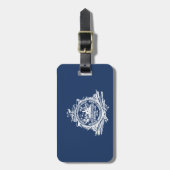 Flagge Charleston, Gepäckmarke South Carolina Gepäckanhänger (Vorderseite vertikal)